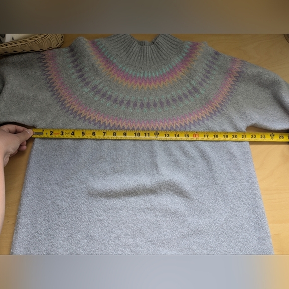 TORRID Mini Vegan Cashmere Mock Neck Sweater Dress Long Sleeve Size 2 = 2X - Picture 10 of 15